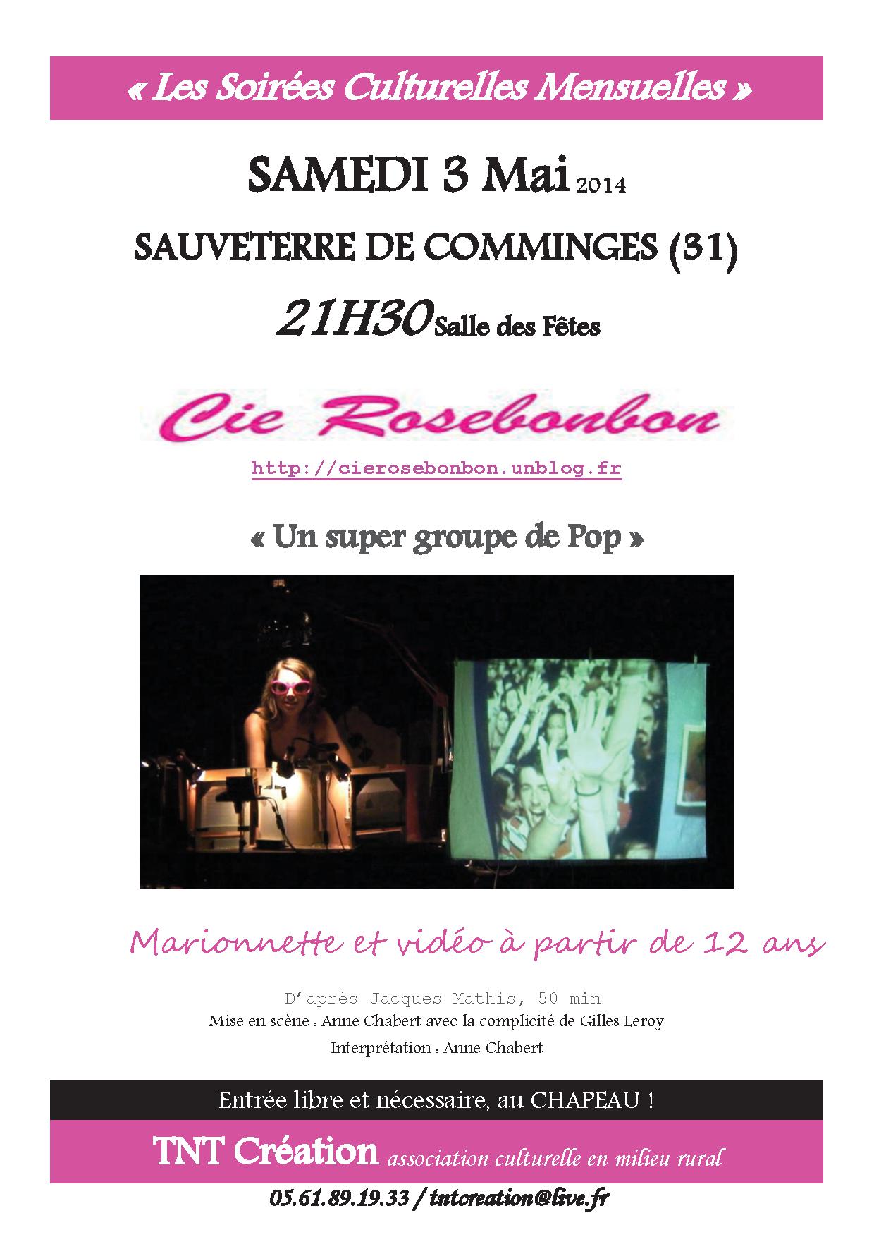 Affiche pour Les Soir�es Culturelles Mensuelles Cie Rosebobon Mai 2014-3.jpg