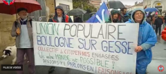 Manifestation Boulogne sur Gesse,samedi 11 mars